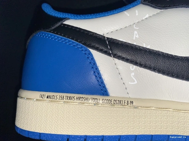Scott 1 Retro x x Fragment Travis DM7866-140 Air Low Design Jordan 0706